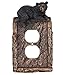 Rainbow Trading RA 4316 Black Bear Decorative Outlet Plate Cover