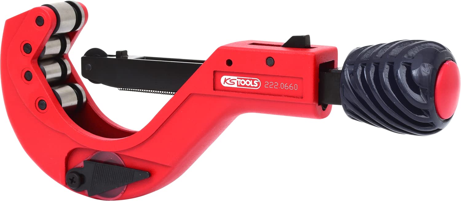KS Tools 222.0660-1 Automatic ratchet pipe cutter for copper pipe, Ø 6-64mm
