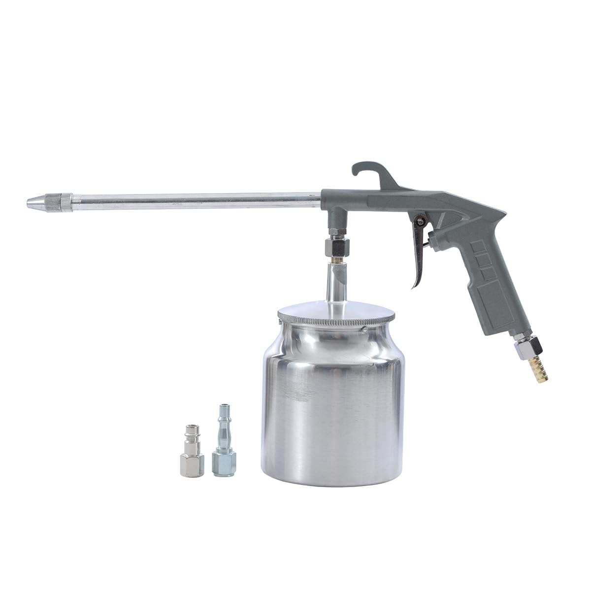 KATSU Paraffin Spray Gun Long Nozzle Paraffin Diesel Air Spray Gun Engine Cleaner with Aluminum Cup and 700CC Tank Capacity 222114