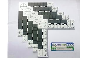 Forensic ABFO No. 2 Photo Scales, Metric, Pack of 5 EA