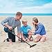 Viewee Metal Detector for Kids, Classic Style Junior Metal Detector for Beginner, Height Adjustable & Durable in Outdoor Adventure