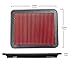 Upgr8 U8701-1203 Hd PRO OEM Replacement High Performance Dry Drop-in Panel Air Filter Red