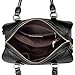 Jack&Chris Handbags Top Handle Bag Crossbody Bags for Women,WBSF018 Black