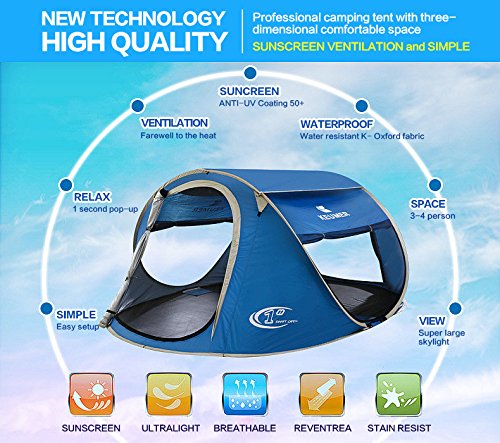 big how tent a to camping assemble Big Keumer Second 1 3 for Tent Pop Sale Auto 4 Up Person