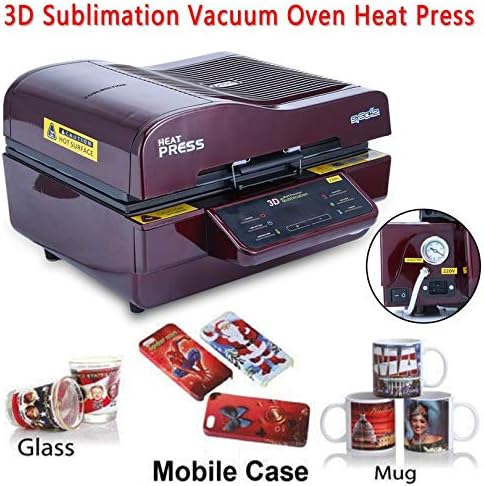 Multi-function 3D Sublimation Vacuum Heat Press Machine Heat Transfer For Phone Cases Mug Sets Time-saving ST-3042