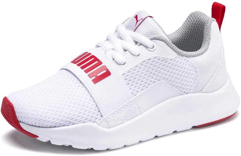 puma wired sneakers red