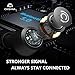 Wireless Earbuds CHISANA C1L – Bluetooth Headphones Extreme Subwoofer Bass True Wireless Earbuds w/Dual Microphones | Bluetooth 5.0, IPX7 Waterproof, Mini Charging Case, Graphene 3D HiFi Stereo Soundthumb 1