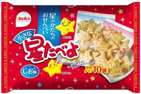 Amazon 栗山米菓 10p小さな星食べよ 140g 10袋 栗山米菓 せんべい 米菓 通販