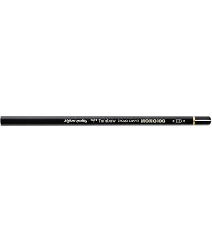 Amazon.com : Tombow Mono-100 Pencil Degree of Hardness 2H : Office