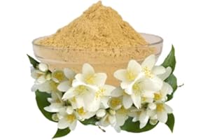 Jasmine Flower Powder | Chameli Ka Phool | Jasminum Officinale | Fine Flower Powder - 100 Gram