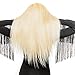 613 Blonde Malaysian Straight Hair Bundles With Frontal 613 Platinum Blonde Human Hair 3 Bundles With Lace Frontal Remy Extension Can Be Dyed (121212+10 inch, bundles with closure)