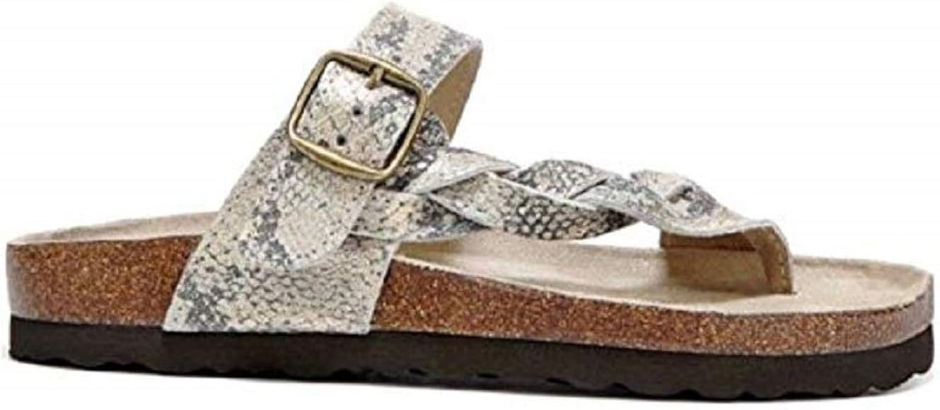 ladies mountain sole leather strap sandals