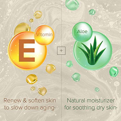 Healthy Skin Vitamin E Lotion with Aloe Vera Gel Face Serum Capsules Reduce Wrinkles and