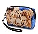 AUPET Cute Dogs Design Digital Camera Case Bag Pouch Coin Purse with Strap for Sony Samsung Nikon Canon Kodak