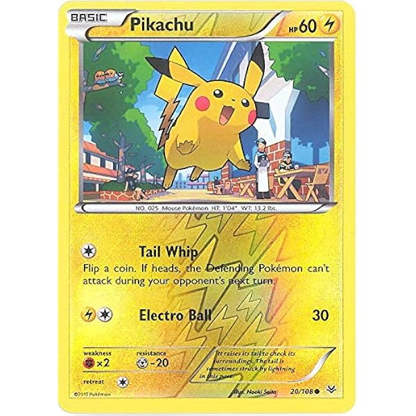 pikachu shiny card mcdonalds