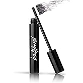 Beauty for Real Hi-Def Mascara, Just Black - Defining & Volumizing Lash Definer, Curls Lashes - Humidity & Smudge Proof - Micro Brush Ensures Versatile Application - 0.31 fl oz