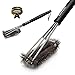 Safe BBQ Grill Brush. Cleans Your BBQ Grills & Makes Food Safe! 3 Super Stainless Brushes In 1. Perfect For Char-Broil, Charcoal Grill and Infrared Grills. Love It Or Your Money Back - Sun Via