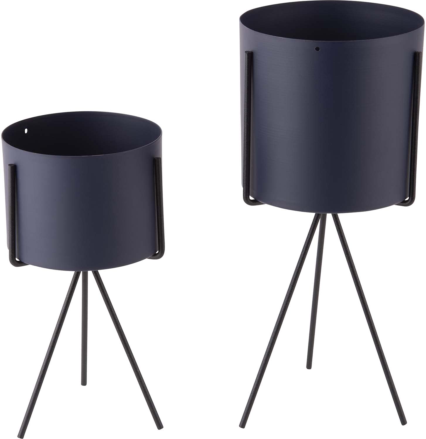 Present Time pt, Set of 2 Round Pedestal Plant Supports