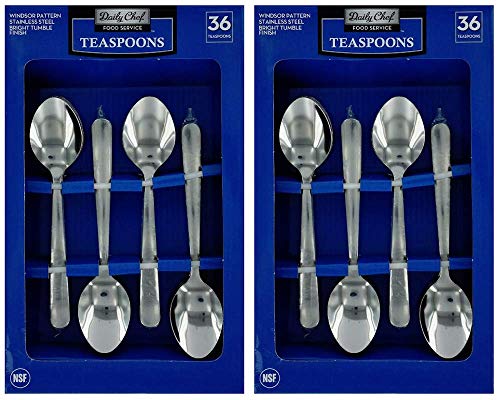 Member's Mark Food Service Teaspoons Box - 36ct (2 Pack)