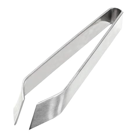 Rummershof Grätenzange aus Premium Edelstahl - Küchenpinzette - Grätenpinzette - Fischgrätenzange - Fischpinzette (Hochglanz)