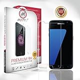 Galaxy S7 Screen Protector, MOTTO® [Lifetime Warranty] 9H The World's Best 0.33 mm Premium Ballistic Tempered Glass Screen Protector for Samsung Galaxy S7 Verizon, Sprint, T-mobile, At&T (Galaxy S7)