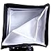 CowboyStudio 9-Inch Portable Quick Setup Speedlite Softbox with Velcro Strap for Nikon Canon Flash Light (Black)