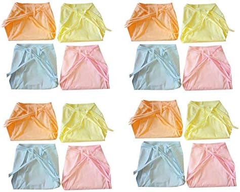 BabyCrush Cotton Cloth Diaper for Babies/Langout for Babies/Washable and Reusable_Multicolour_6 to 9 Months_Set of 12