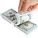 Xinzistar Play Money Pretend Dollar Bills $100 One Hundred Dollar Bills Pretend Play Money Set Realistic Double Sided Prop Money, 100 Count