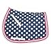 Equine Couture Emma Saddle Pad Navy/Pink