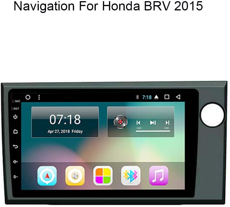 Foof Car DVD Player GPS Navigation Stereo in Dash Radio for Honda BRV 2015 Screen Bluetooth Radio Stereo GPS Navigation DVD Player (Quad CORE)