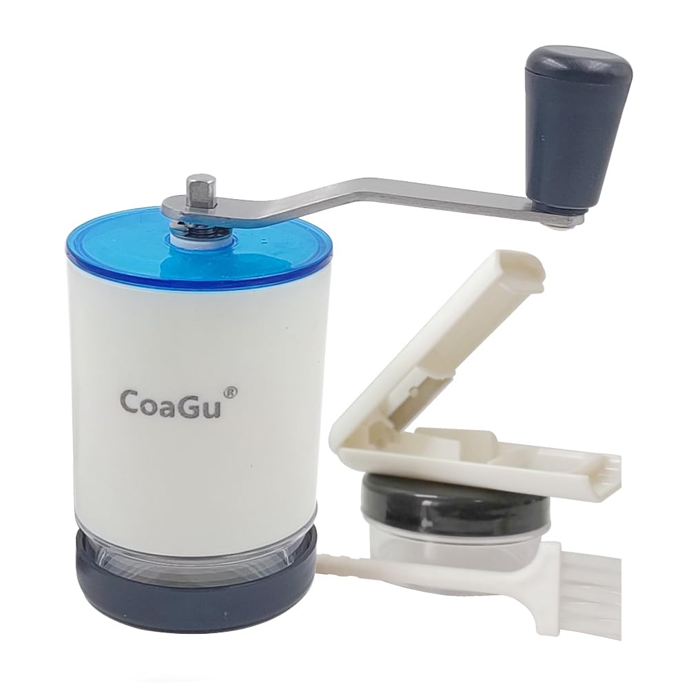 Photo 1 of CoaGu Pill Crusher and Pulverizer - 2 Pack Pill Boxes and Cutter - Labor-Saving Grinder for Efficiently Crushing Multiple Tablets into Fine Powder