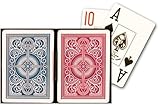 KEM Arrow Red and Blue, Poker Size-Jumbo Index Playing Cards
