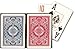 KEM Arrow Red and Blue, Poker Size-Jumbo Index Playing Cards