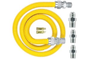 Watts Dormont 30C-3131KIT-48B Complete Gas Range Install Kit 48-Inch Length