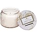 Voluspa Panjore Lychee Petite Embossed Glass Jar Candle, 3.2 Ounces