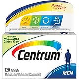 Centrum Men Multivitamin/Multimineral Supplement (120-Count Tablets, Pack of 4)