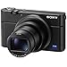 Sony RX100 VI Cyber-Shot Digital Camera 20.1 MP with 24-200mm Zoom Bundle with Shooting Grip and Tripod, 64GB Memory Card, Paintshop Pro, Case, Battery, Cleaning Pen Tripod and Accessories (9 Items)