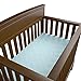 Soft Waterproof Fitted Quilted Crib & Toddler Mattress Protector Silent Pad Cover From Bamboo by Bow-Tiger
