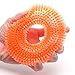 Dog Chew Toys Indestructible Aggressive Chewers Large Breed Squeak Toys (Orange)