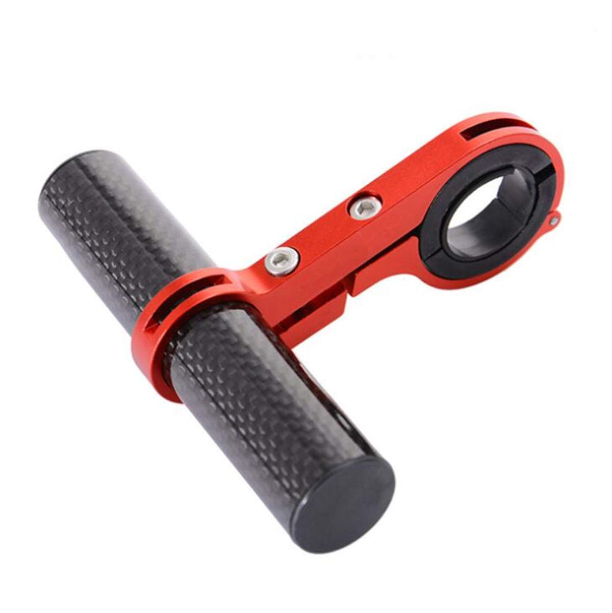ETOPARS Bike Handlebar Extender Carbon Fiber Single Clamp Extension Mount Holder With Aluminum Alloy Bracket Space Saver