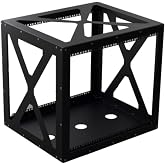 12U Side Load Wall Mount Rack