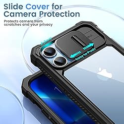 Ruky for iPhone 13 Pro Max Phone Case with Slide
