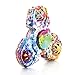 DSSY Hand Spinner Stress Reducer Fidget Finger Toys Multi Color Camouflag for EDC ADHD Anxiety Boredom (J Multicolor)