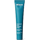 MDacne - Acne Treatment- Benzoyl Peroxide Cream 5% - Unclogs Pores, Reduces Blemishes & Enhanced with - Plant-Based Ingredients for Sensitive Skin