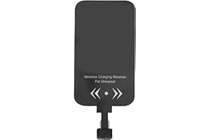 GOWENIC Qi Receiver USB C, Thin Wireless Charging Receiver, Type C Wireless Charger, Charging and Adapter