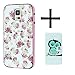 Samsung Galaxy S5 Case, Shensee Floral Jacquard Pattern Pc+tpu Hard Back Case Cover for Samsung Galaxy S5 I9600