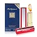 Kailijumei Lipstick, Flower Lipstick Set 2 Color (Frame Red & Barbie Doll Powder) Moisturizer Flower Lip Stick Color Change Lipstick With Side Mirror Sold By htgtai