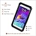 Galaxy Note 4 Waterproof Case, iThrough Waterproof, Dust Proof, Snow Proof, Shock Proof Case with Touched Transparent Screen Protector, Waterproof Protection up to 20ft, Heavy Duty Protective Carrying Cover Case for Samsung Galaxy Note 4 (Black)
