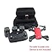 Hermitshell Hard EVA Travel Black Case Fits DJI Spark Intelligent Portable Mini Drone + Remote Controller + 3 Batteries