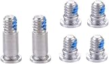 OLVINS Silver Bottom Case Screws Set for Apple MacBook Pro 13" A1706 Touch Bar view 1